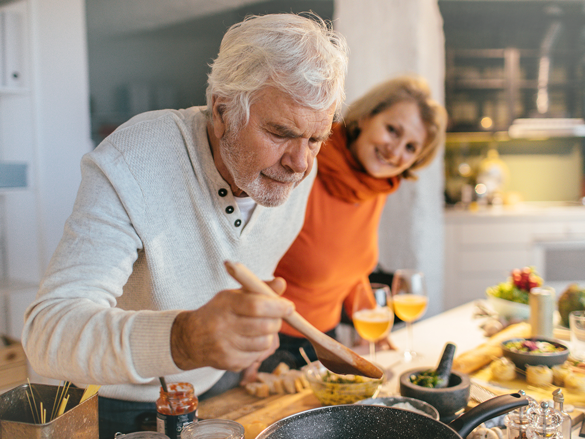Gesund essen und jung bleiben