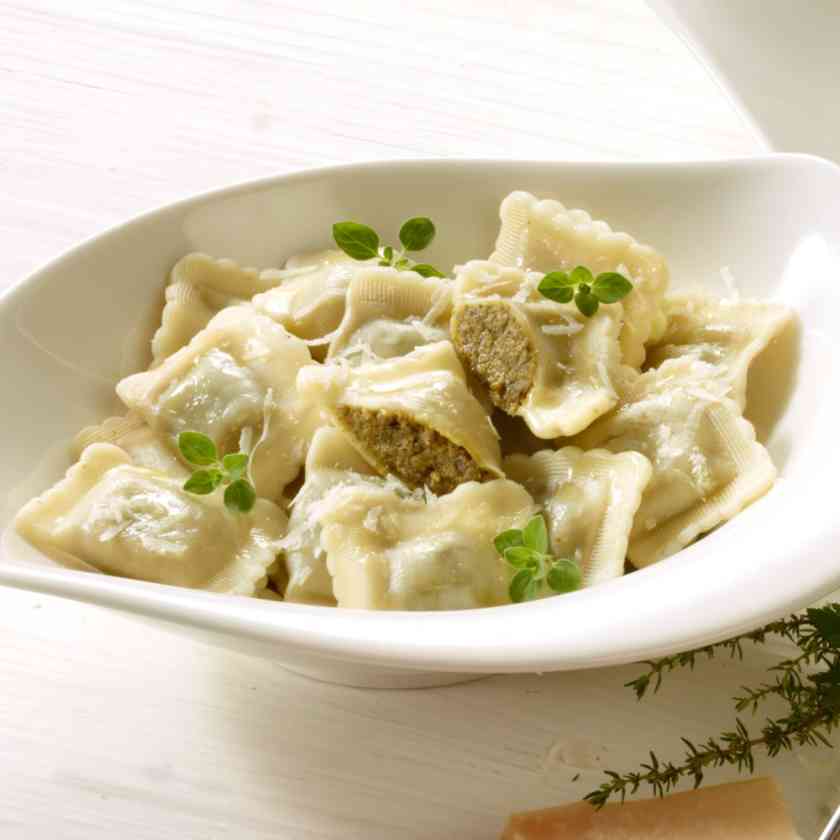 BIO Ravioli mit Käse-Spinat-Füllung, 2 x 250 g