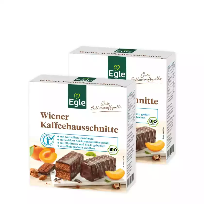 BIO Wiener Kaffeehausschnitte, 4 x 95 g