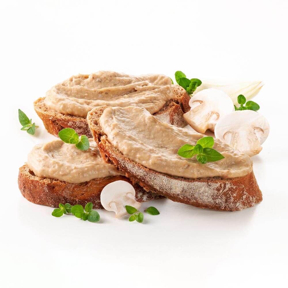 Rein pflanzliche Champignon-Pastete, 3 x 125 g