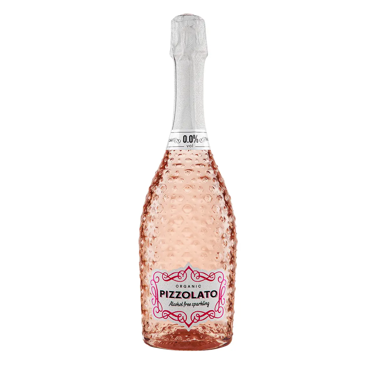 Bio Rosé Spumante Pizzolato, alkoholfrei