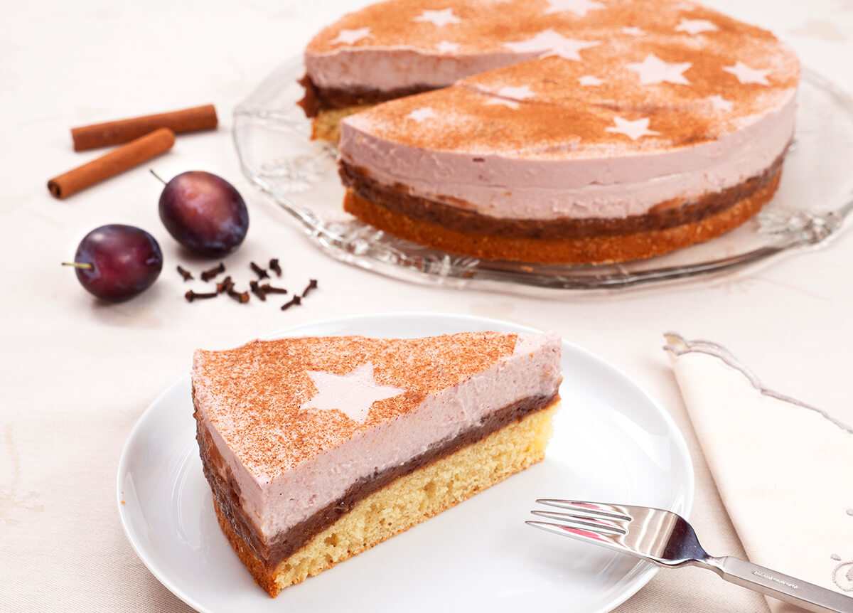 Rezept: Herbstliche Zwetschgentorte