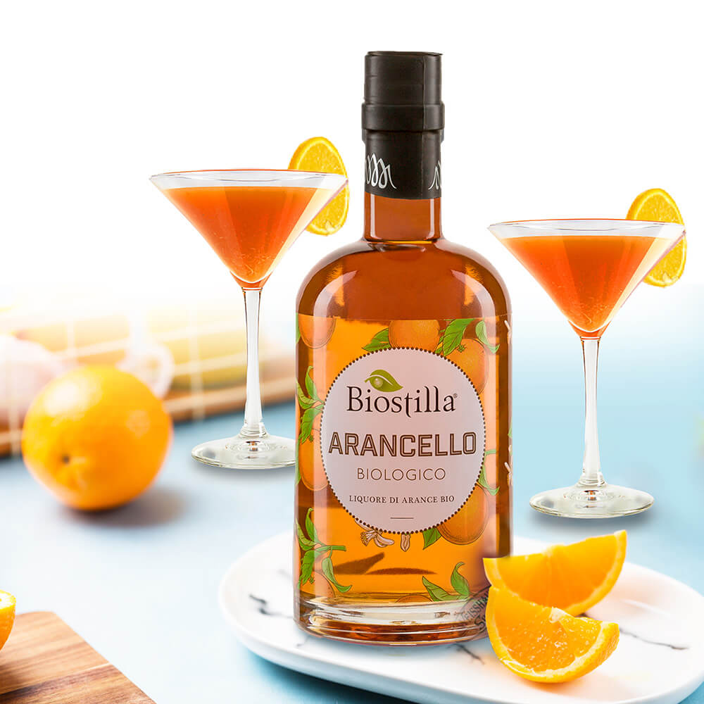 Bio Blutorangenlikör Arancello, 0.5 l Bio Blutorangenlikör Arancello, 0.5 l