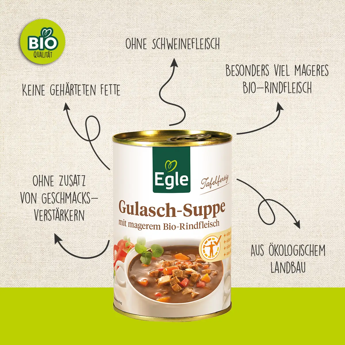 BIO Gulaschsuppe, 400 g