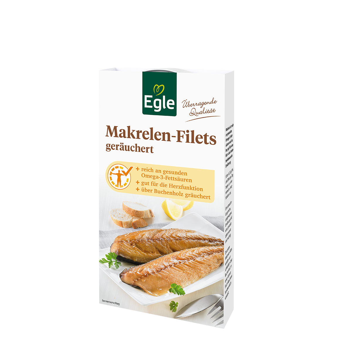 Makrelen-Filets geräuchert, 190 g