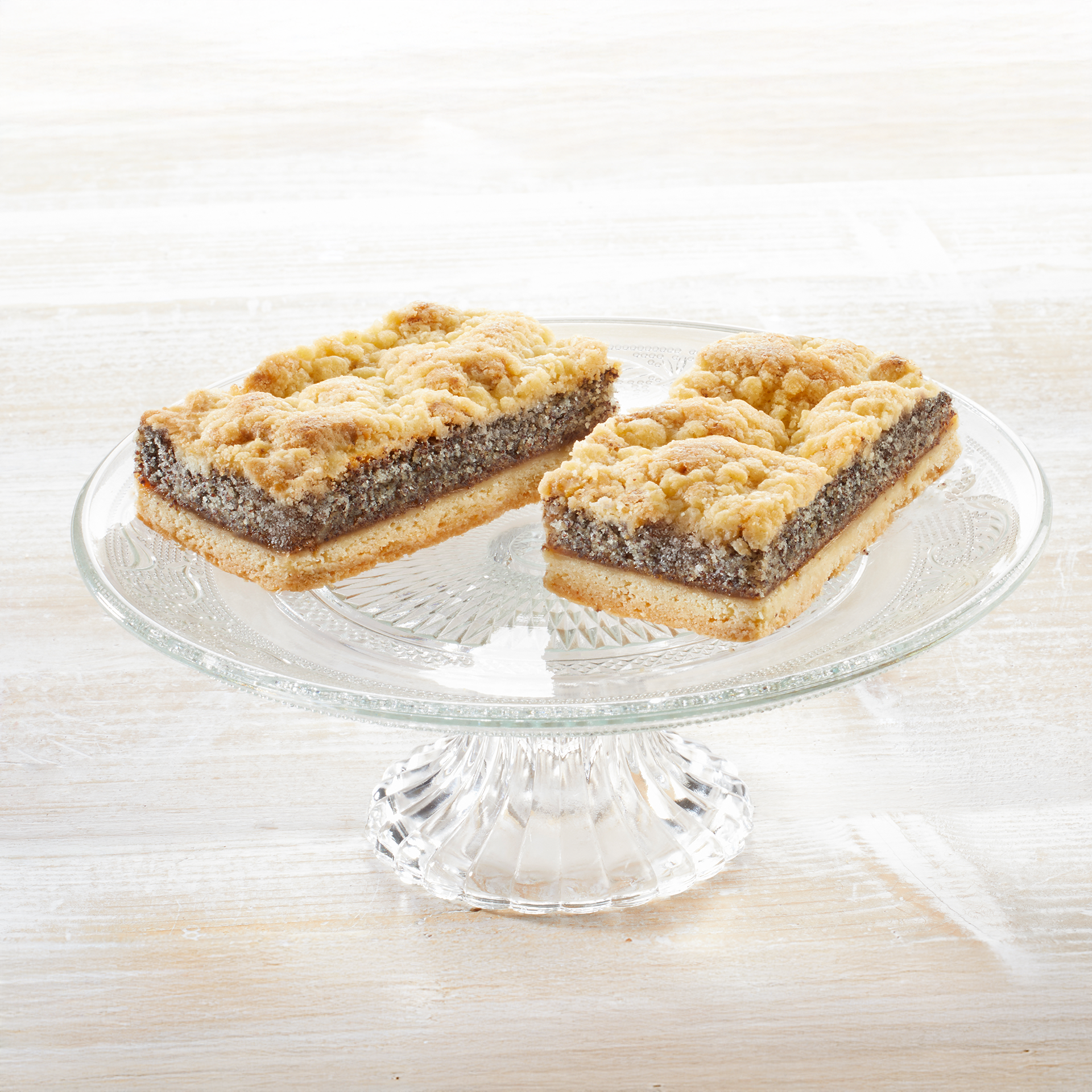 BIO Mohn-Kuchenschnitte, 2 x 190 g