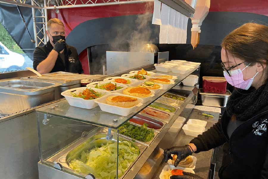 Weihnachtsfeier mal anders - Foodtruck bei Egle Foodtruck