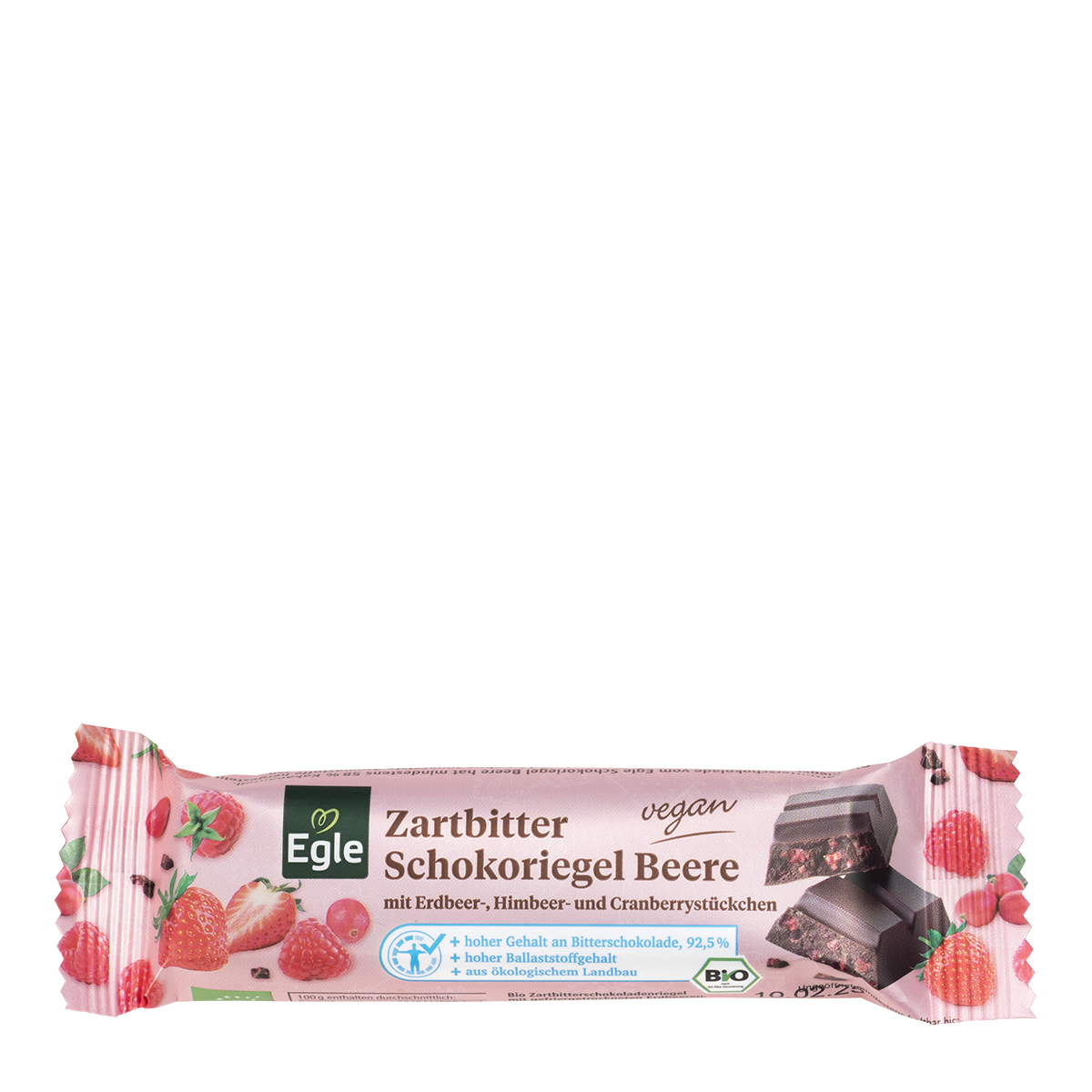 BIO Zartbitter-Schokoriegel Beere, 50 g