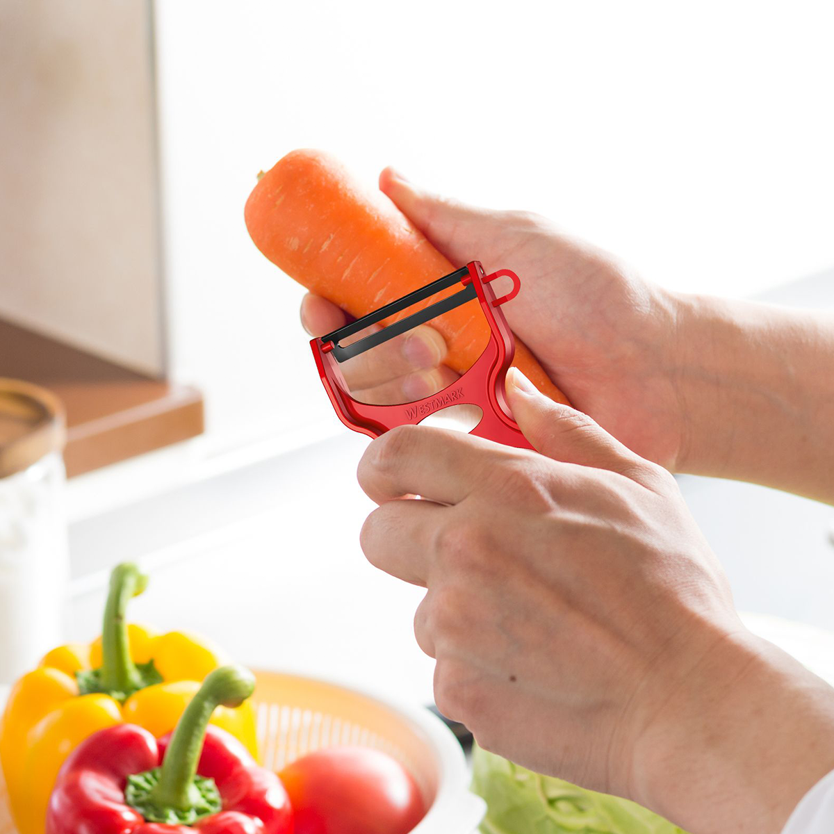 Spargel- und Gemüseschäler gratis