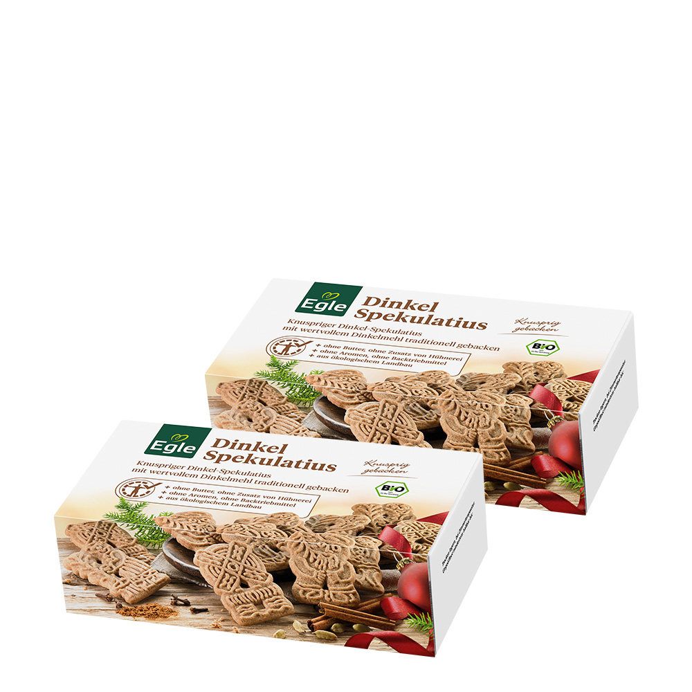 Bio Dinkel-Spekulatius, 2 x 180 g