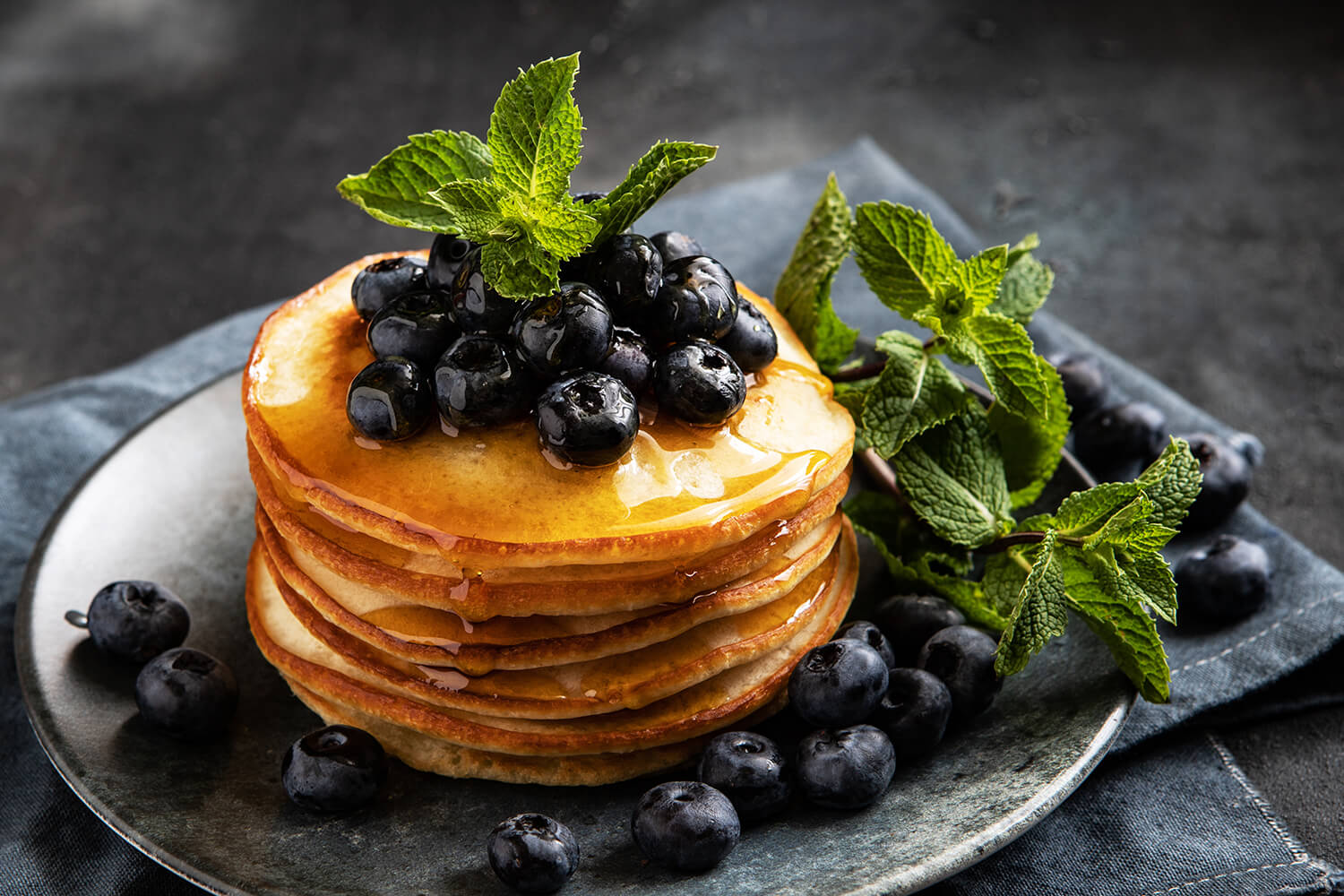 Rezept für Pancakes mit Amaranth