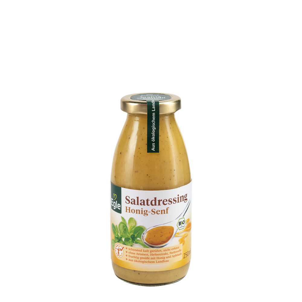 Bio Salatdressing Honig-Senf 2 x 250 ml