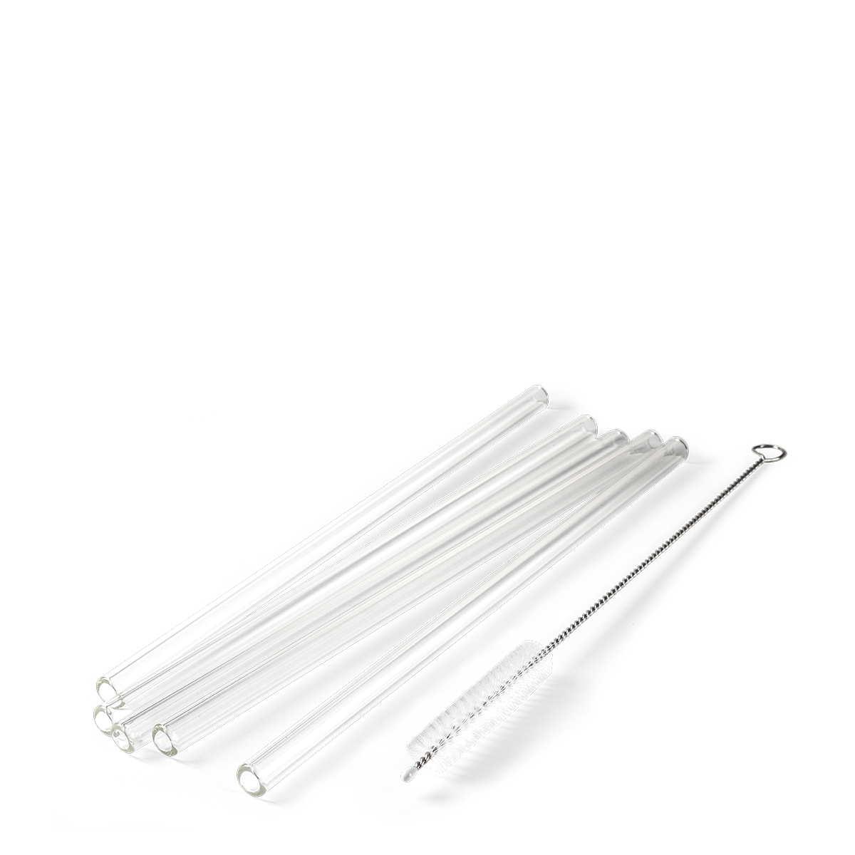 Glastrinkhalme 5 Stück