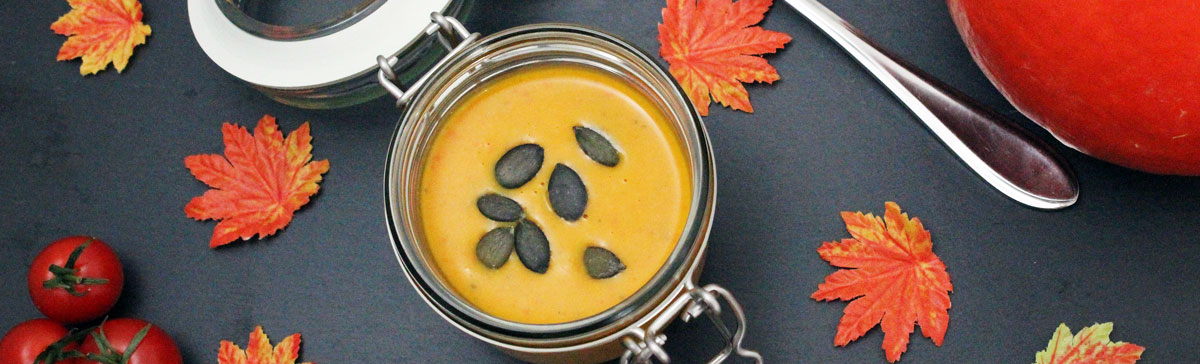 Rezept: Kürbissuppe mit der Egle-Streichcreme