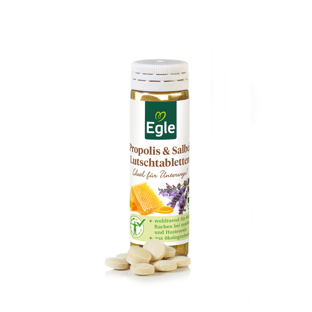 BIO Propolis & Salbei Lutschtabletten, 60 Stück