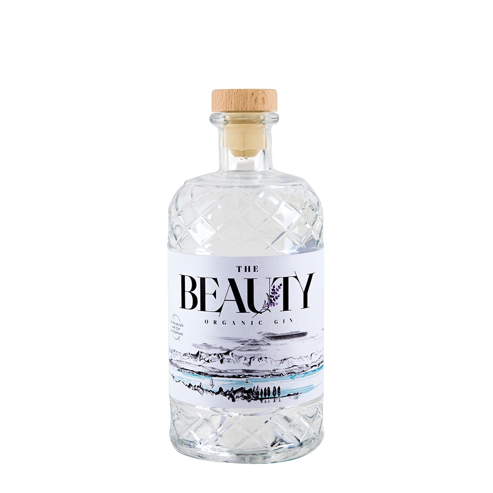 Bio Gin vom Bodensee „The Beauty“, 0.5 l 