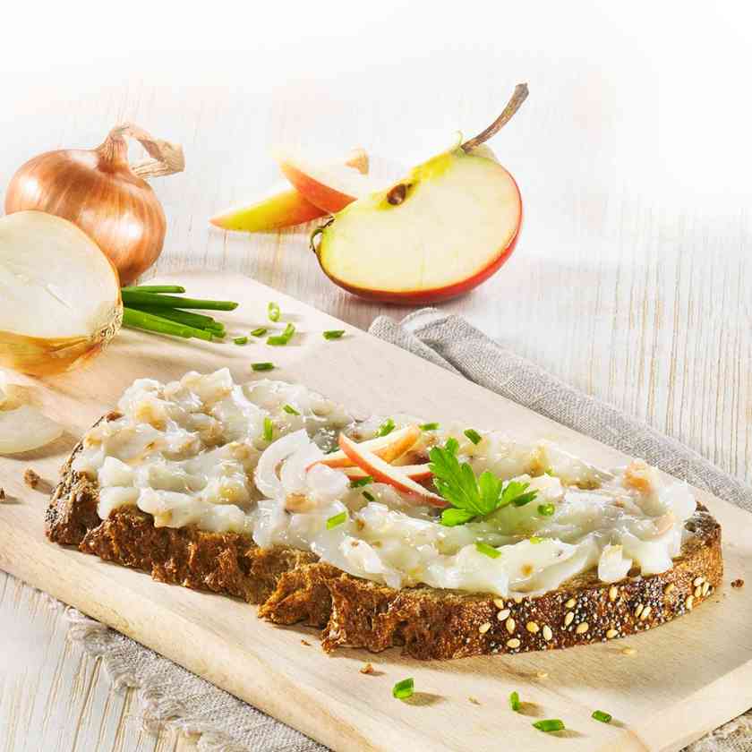 BIO Pflanzliches Schmalz mit Zwiebeln und Äpfeln, 3 x 100 g