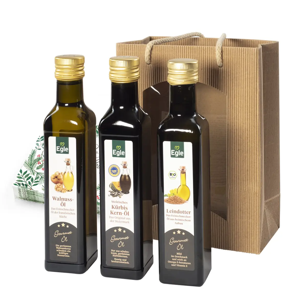 Geschenk-Set „Gourmet-Öle“