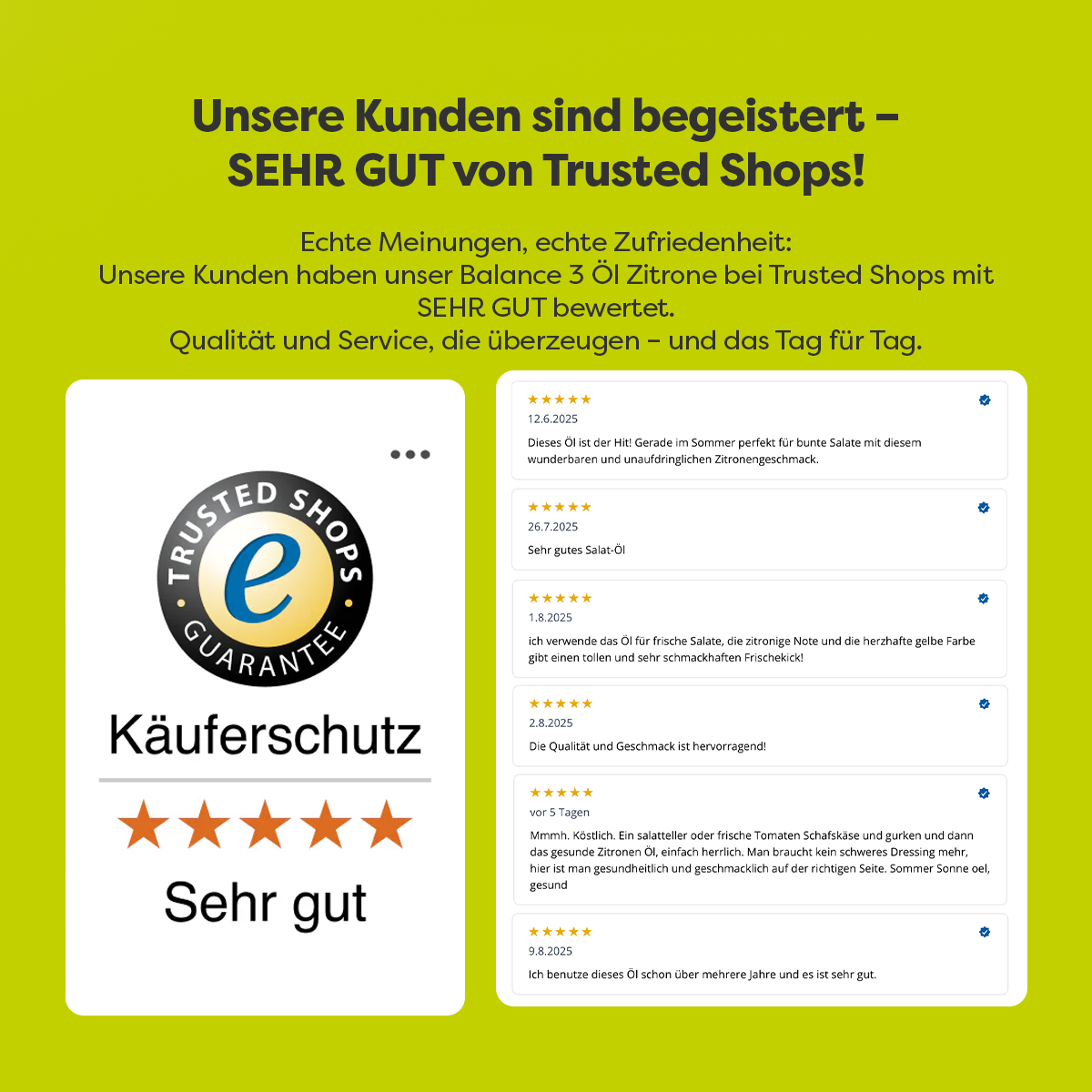 Balance 3 Speiseöl mit Zitronen-Geschmack, 0.75 l