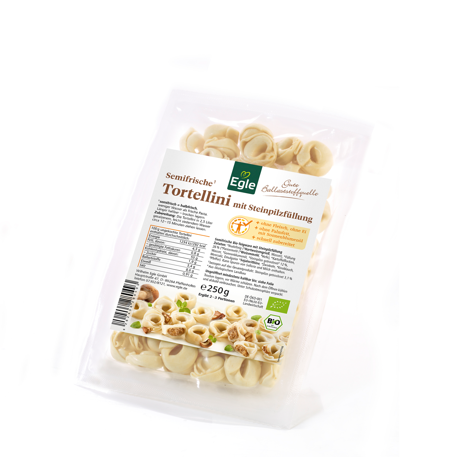 Tortellini Steinpilz  Tortellini Steinpilz