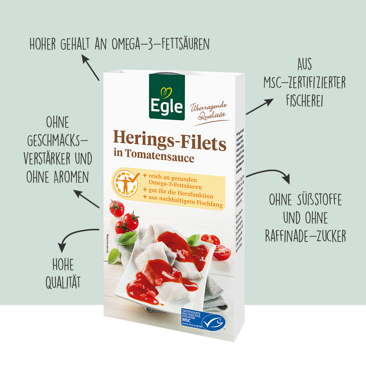 Heringsfilet-Sparpaket