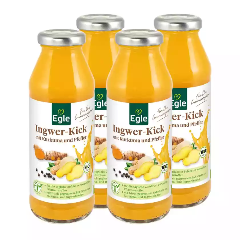 BIO Ingwer-Kick, 4 x 280 g - Aktion