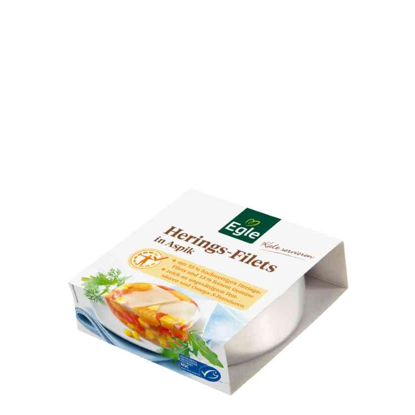 Heringsfilets in Aspik, 200 g
