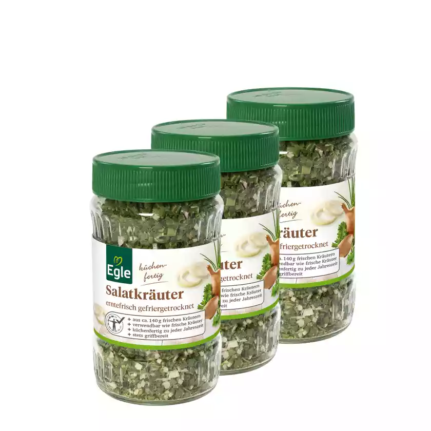 Salatkräuter-Mischung, 3 x 20 g