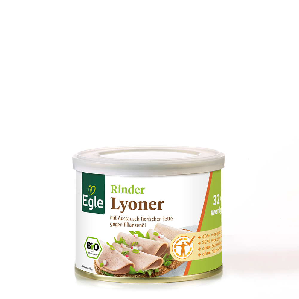 Bio Rinder-Lyoner, 200 g