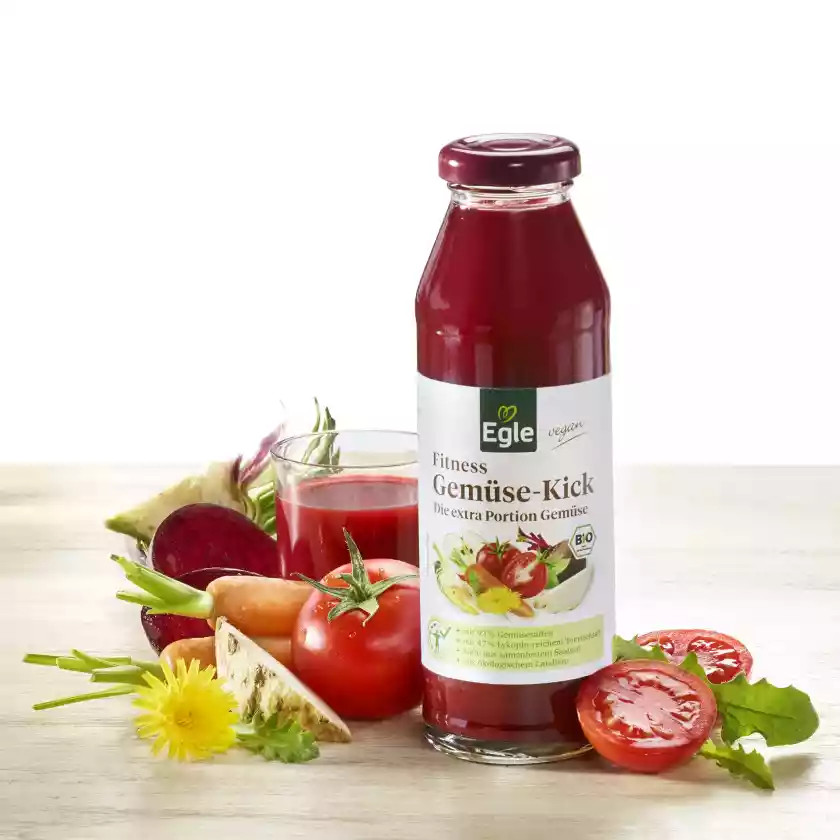 BIO Fitness-Gemüse-Kick, 6 x 280 ml