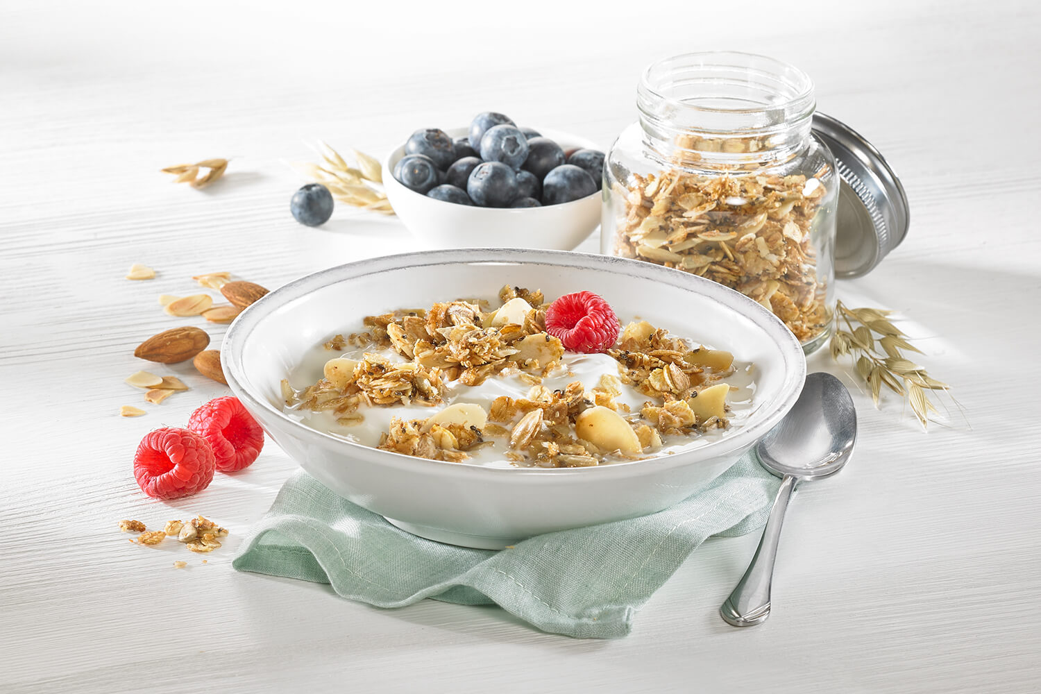 Rezept: Selbstgemachtes Knuspermüsli Müsli