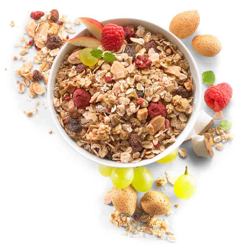 BIO Himbeer-Mandel-Krokant-Müsli, 375 g