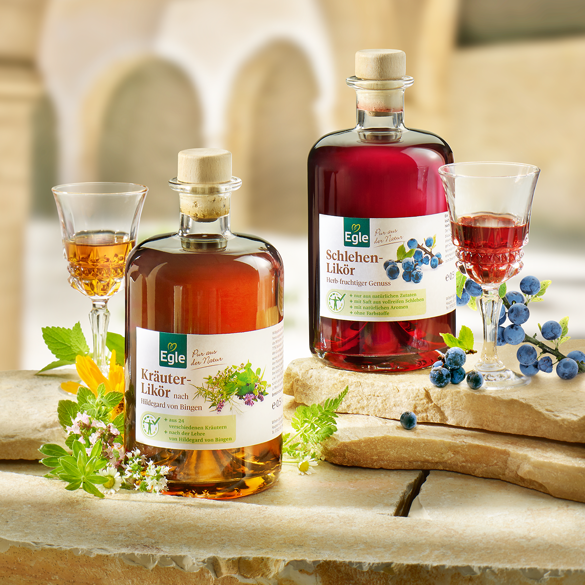 Kräuter-Likör nach Hildegard von Bingen, 0,5 l