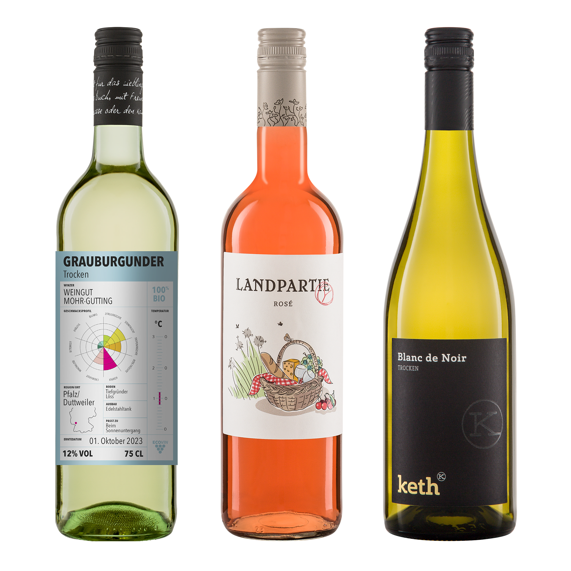Bio Wein-Paket aus Deutschland