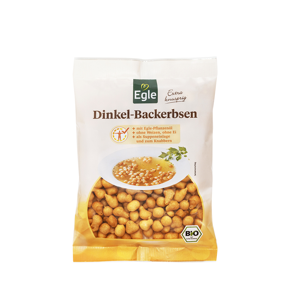 BIO Dinkel-Backerbsen, 100 g