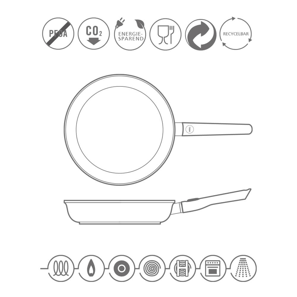 ECO LITE Schmorpfanne von Woll ECO LITE Schmorpfanne von Woll