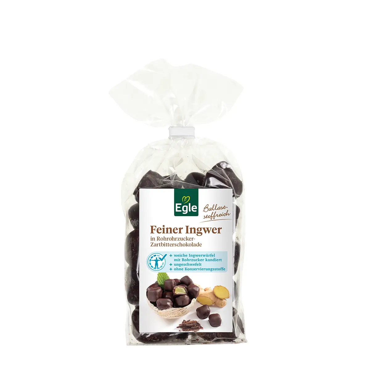 Ingwer in Schokolade, 250 g