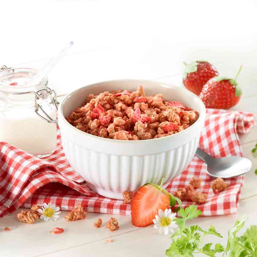 BIO Erdbeergarten-Knuspermüsli, 400 g
