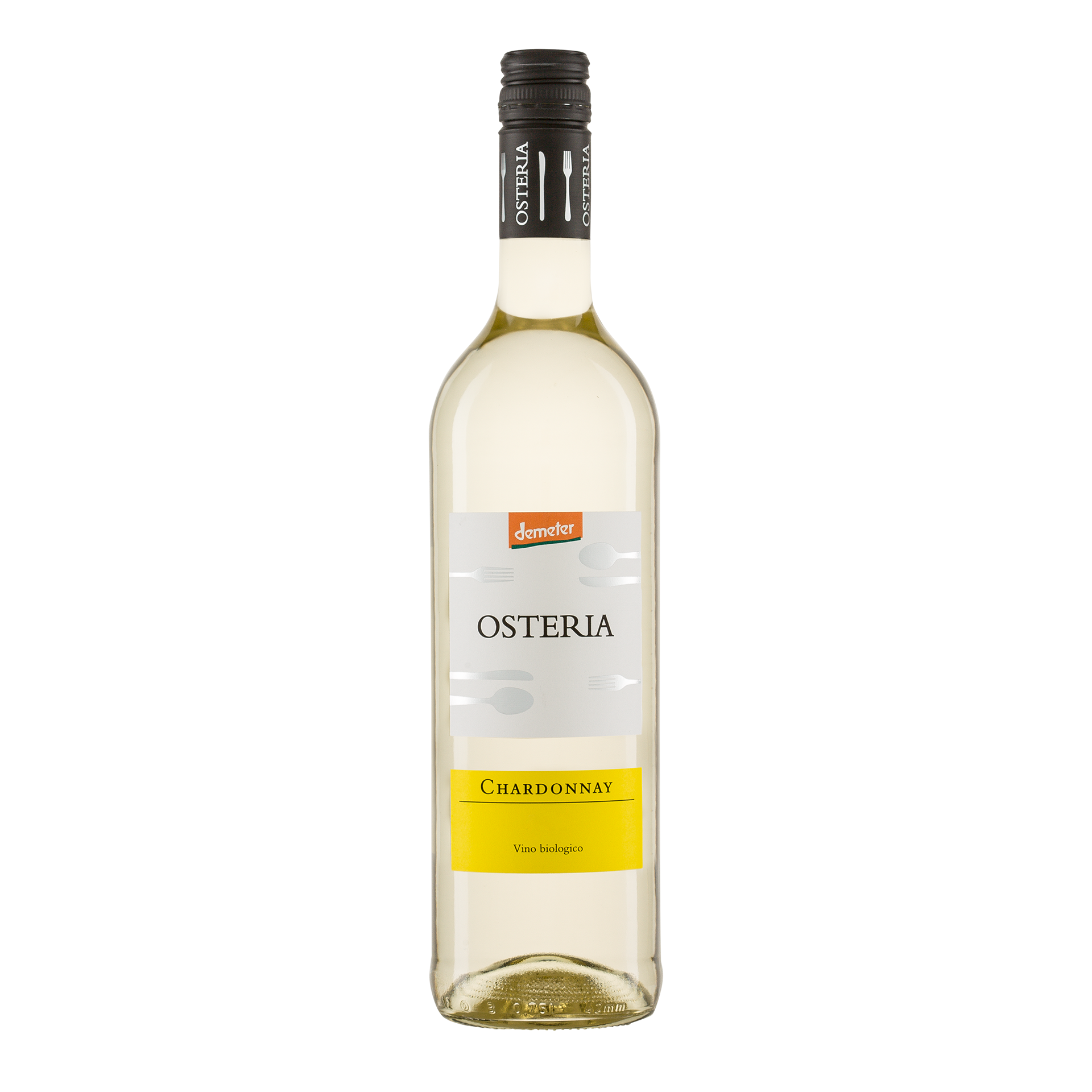 BIO Osteria Chardonnay, 0,75 l