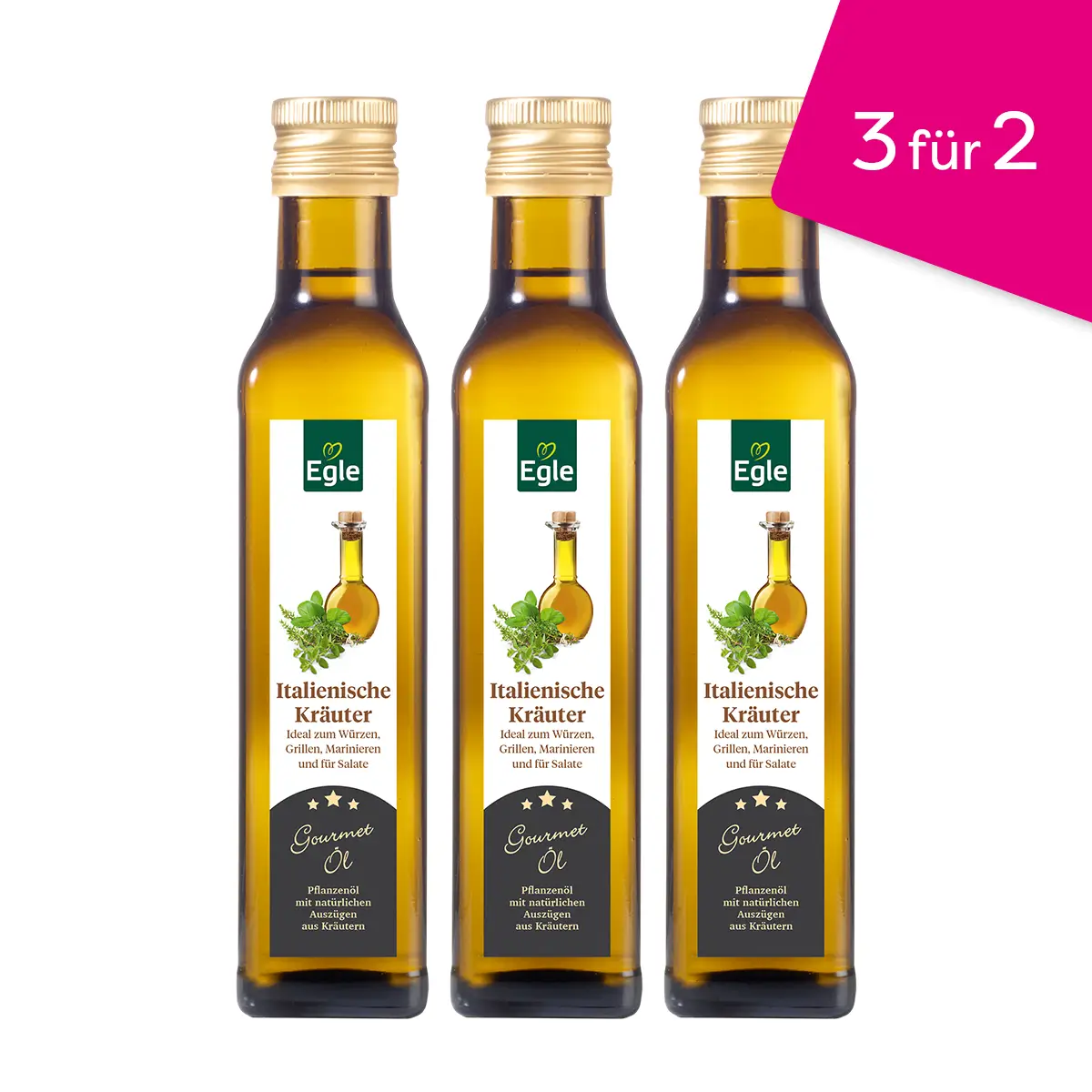 Gourmet-Öl Italienische Kräuter, 3 für 2
