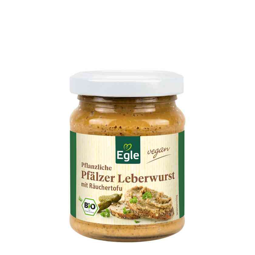 BIO Pflanzliche Pfälzer Leberwurst, 120 g