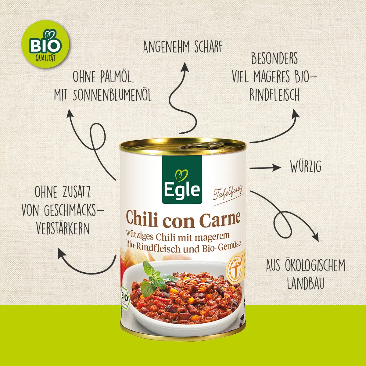 BIO Chili con Carne, 400 g