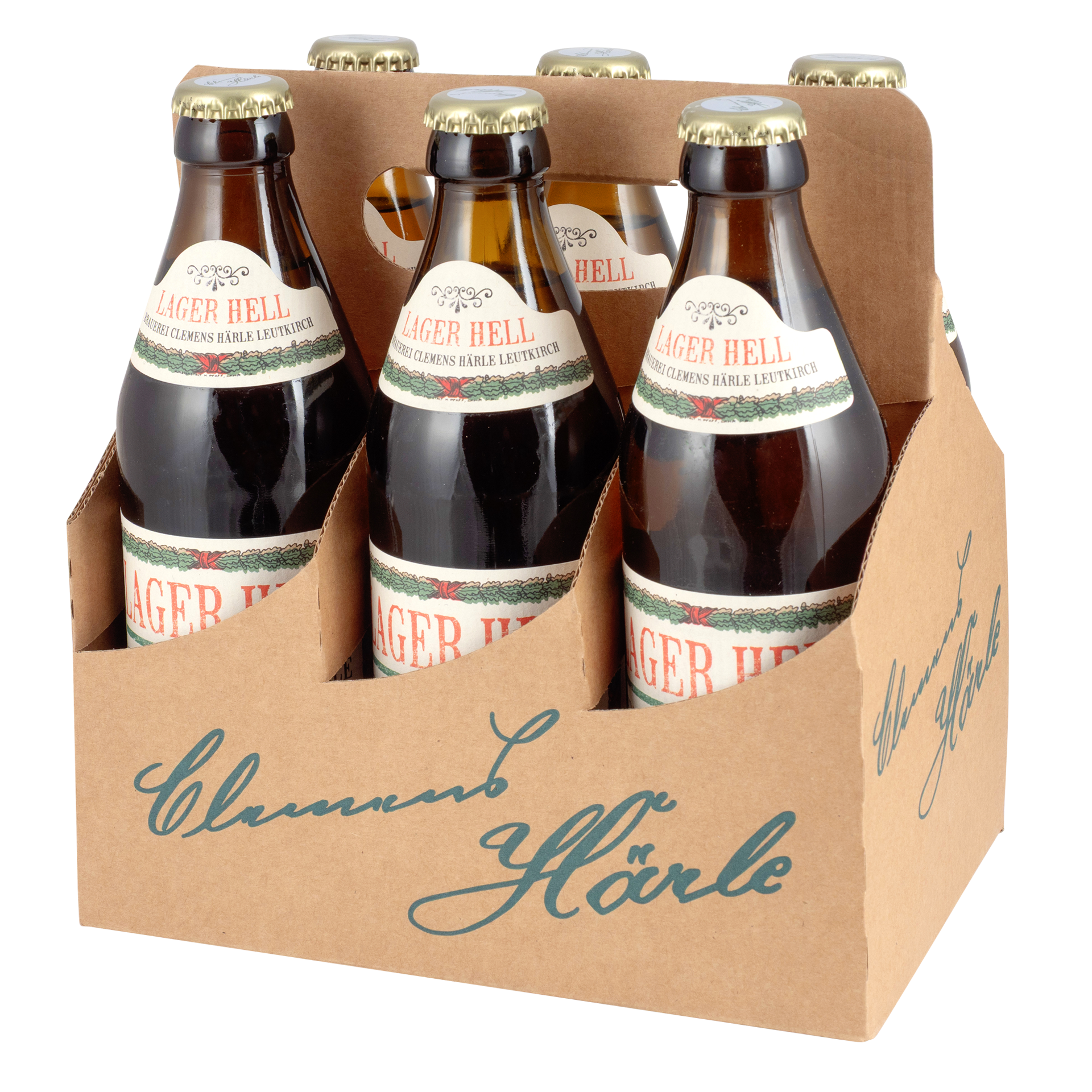 Bio Bier Lager Hell, 6 x 0,33 l (inkl. Pfand)