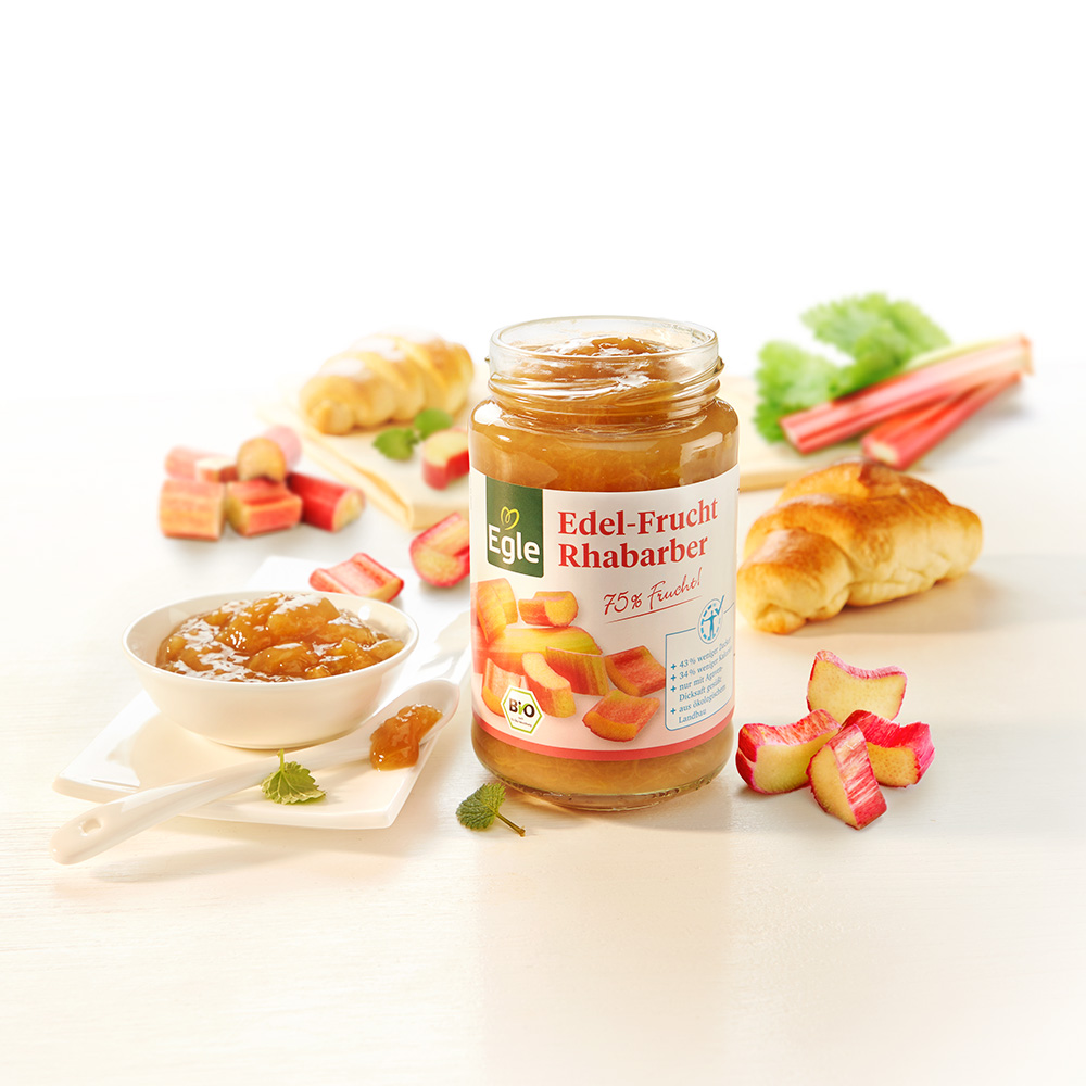 Bio Edel-Frucht Rhabarber, 250 g