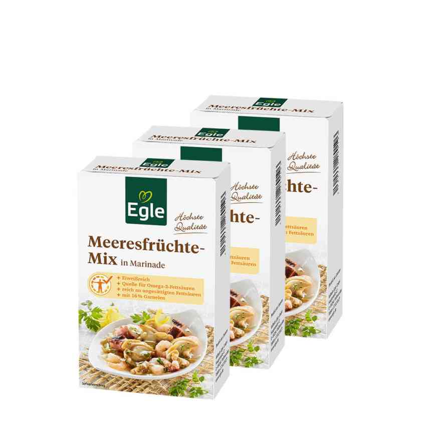 Meeresfrüchte-Mix, 3 x 115 g