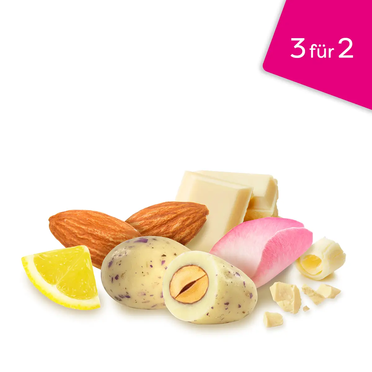 Bio Mandeln in Zitronenschokolade, 3 für 2