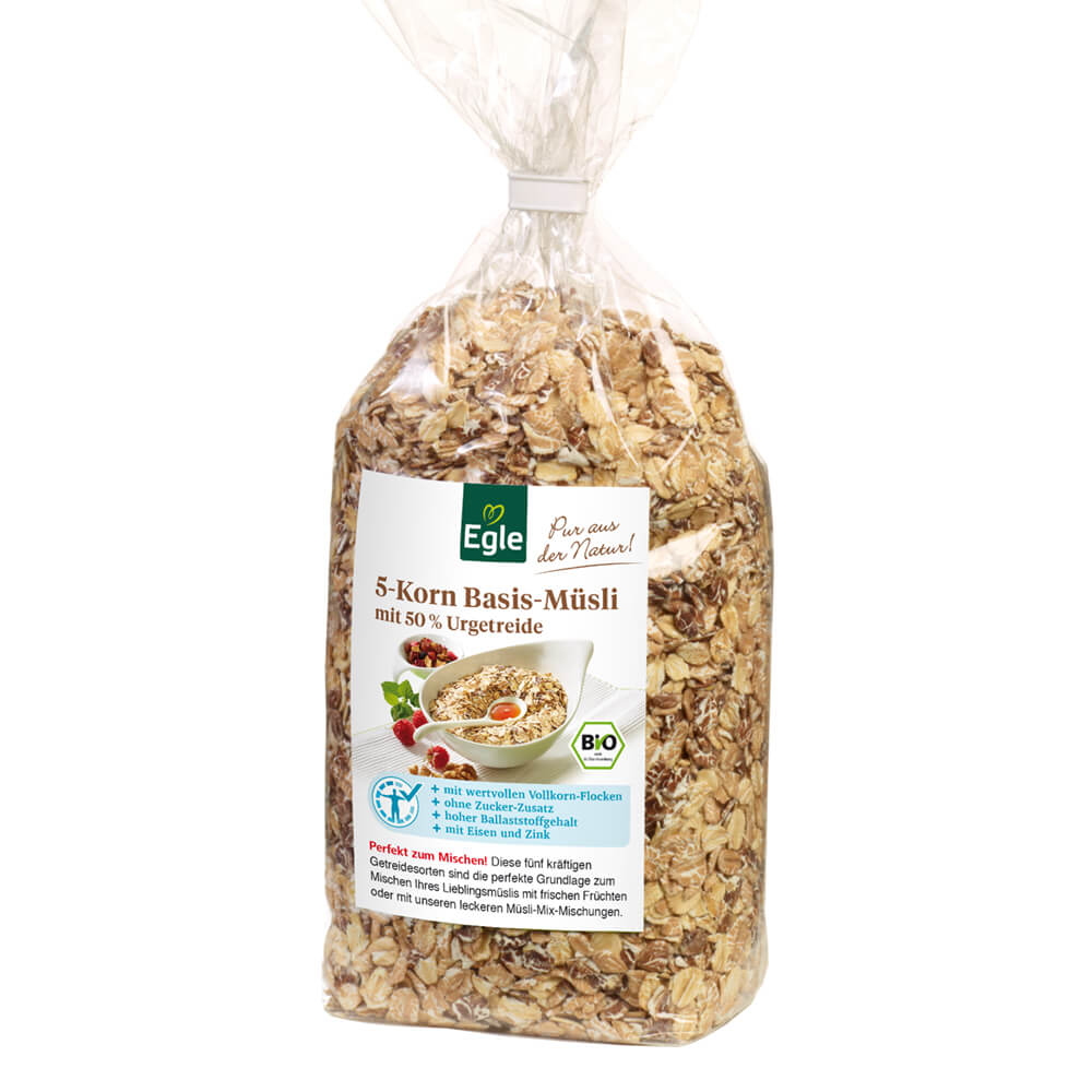 Bio 5 Korn Basis-Müsli 400 g Bio 5 Korn Basis-Müsli 400 g