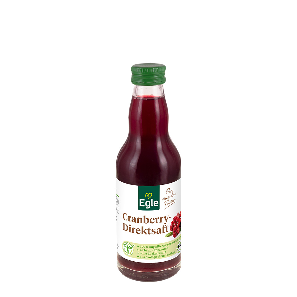 Bio Cranberry-Direktsaft, 200 ml